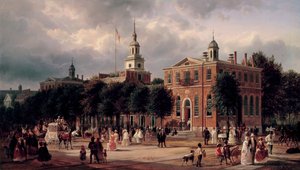 Unabhängigkeitshalle in Philadelphia