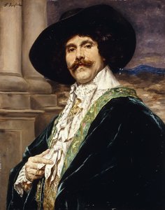 Ein Gentleman von Louis XVIII von Ferdinand Roybet