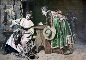 Galante Bemerkungen von Ferdinand Roybet