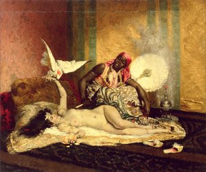 Odaliske (La Sultane), Mitte der 1870er Jahre