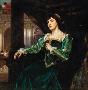 Porträt von Madame Clémenceau