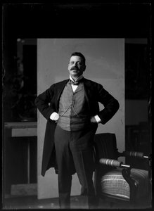 Bild von Karl Wittgenstein (1847-1913) von Ferdinand Schmutzer