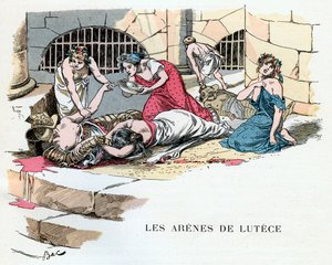Die Arenen von Lutetia, ca. 1870-1950