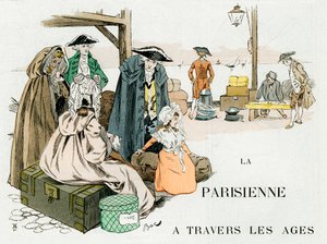 Die Pariserin durch die Jahrhunderte, 18. Jahrhundert, ca. 1880-1950