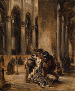 Gretchen im Dom, ca. 1850
