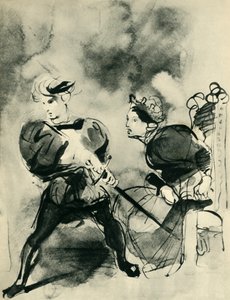 Hamlet und Polonius, ca. 1830er Jahre, 1943
