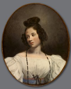 Mlle. Alexandrine-Julie de la Boutraye von Ferdinand Victor Eugene Delacroix