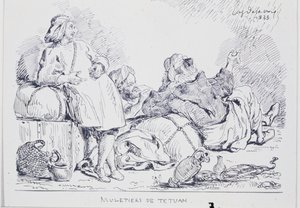 Maultiertreiber aus Tetuán, 1833