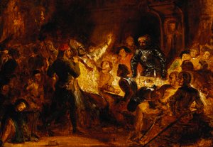 Der Mord am Bischof von Lüttich von Ferdinand Victor Eugene Delacroix