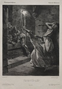 Die Schwester von Duguesclin, 1829 von Ferdinand Victor Eugene Delacroix