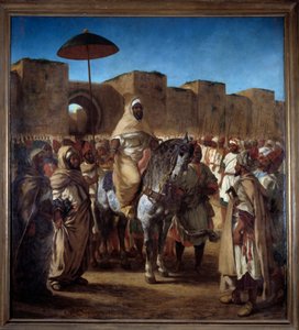 Der Sultan von Marokko Muley Abd Err Rahman