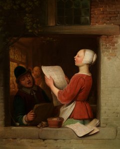 Die Sänger von Ferdinand de Braekeleer