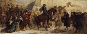 Einzug von Maximilian I. in Prag nach dem Sieg am Weißen Berg im Jahr 1620