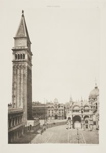 Campanile der Markusbasilika von Ferdinando Ongania