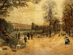 Die Gärten des Luxemburg, Paris, 1904