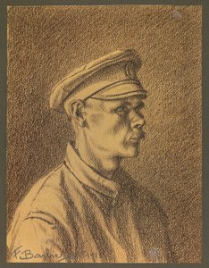 Porträt eines russischen Gefangenen von Fernand Barbier