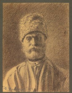 Porträt eines russischen Gefangenen von Fernand Barbier
