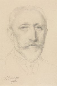 Selbstporträt von Fernand Cormon