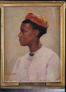 Junge schwarze Frau von Fernand Cormon