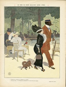 Illustration von Fernand Fau (1858-1919) in Le Lire von Fernand Fau