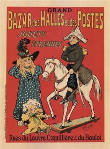 Grand Bazar des Halles et des Postes, 1899 von Fernand Fernel