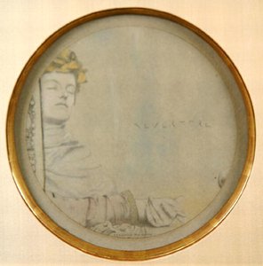 Träumer, ca. 1900 von Fernand Khnopff