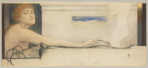 Das Opfer von Fernand Khnopff