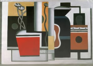 Der rote Blumentopf von Fernand Leger