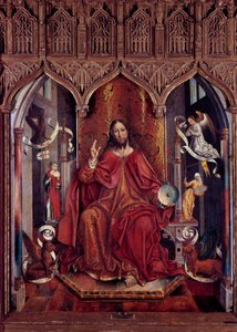 Christus auf der Bank von Fernando Gallego