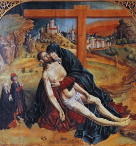 Die Pietà von Fernando Gallego