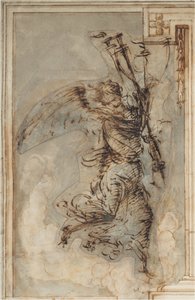 Ein Engel mit einer Fackel, um 1500-1504