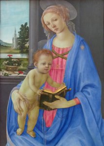 Maria mit dem Kind von Filippino Lippi