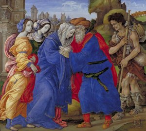 Begegnung der Heiligen Joachim und Anna am Goldenen Tor, 1497