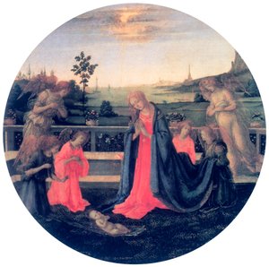 Die Anbetung, um 1480er