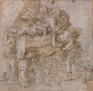 Der Tod des Meleager, ca. 1490er Jahre von Filippino Lippi