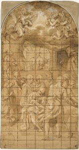 Anbetung des Christkindes von Filippo Bellini