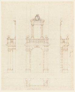 Türrahmen und Türzarge von Filippo Marchionni