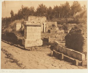 Straße der Gräber, Pompeji