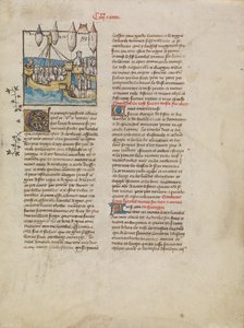 Die Flotte Hannibals segelt nach Spanien