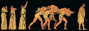 Die toten Brüder, 1880 von Flaxman