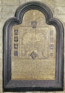 Epitaph von Francois van Wychhuus, Ende des 16. Jahrhunderts