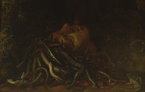 Kopf der Medusa von Flemish School