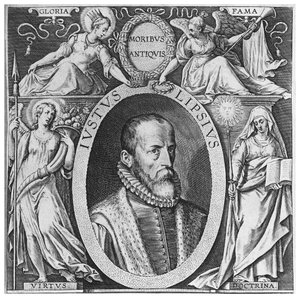 Justus Lipsius (Gravur) von Flemish School