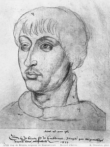 Ms 266 fol.214 Guy de Brimeu, Herr von Humbercourt, aus 