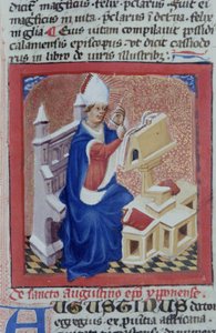 Seite aus der Legenda Aurea, Brügge, ca. 1400-10