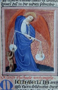 Seite aus der Legenda Aurea, Brügge, ca. 1400-10