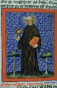 Seite aus der Legenda Aurea, Brügge, ca. 1400-10