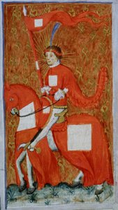 Seite aus der Legenda Aurea, Brügge, ca. 1400-10