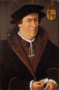 Porträt von Jan de Fevere, ca. 1540-59 von Flemish School