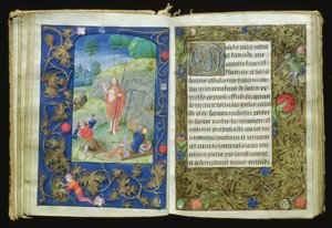 Die Auferstehung, Miniatur aus dem Stafford-Gebetbuch von Flemish School